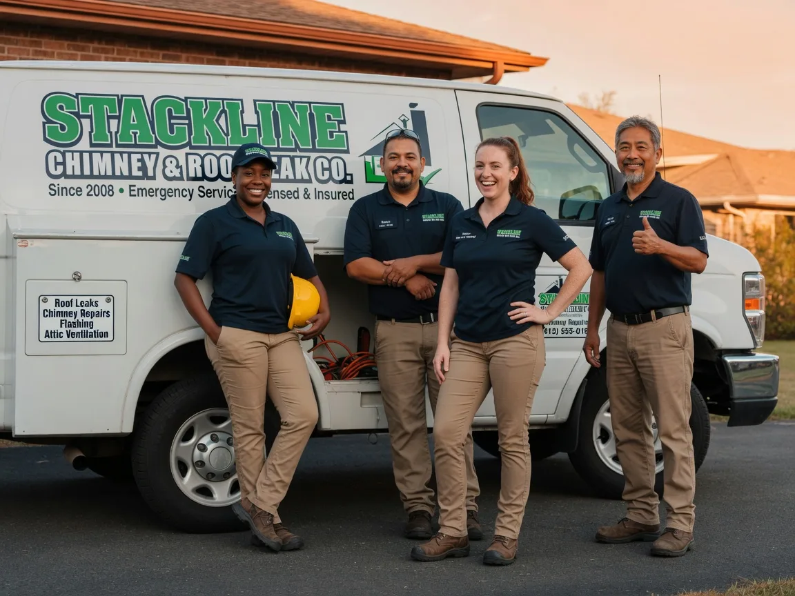 Chimney flashing repair company in Newton Grove, NC